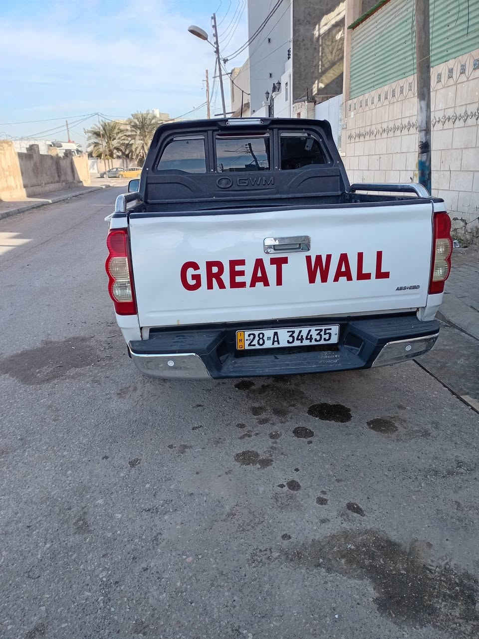 سلام عليكم بيكم كريت ويل لبيع موديل 2020 بيهه حادث بجم سعر90وبيهه مجال عنوان سماوه***********
