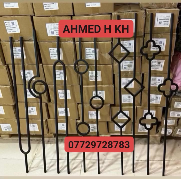 توفرت اعمدة محجر حديد شكل جديد
الدائري / الوردة / الحلزون / الماشة / المثلث
للتواصل ***********
*********** واتساب + اتصال
