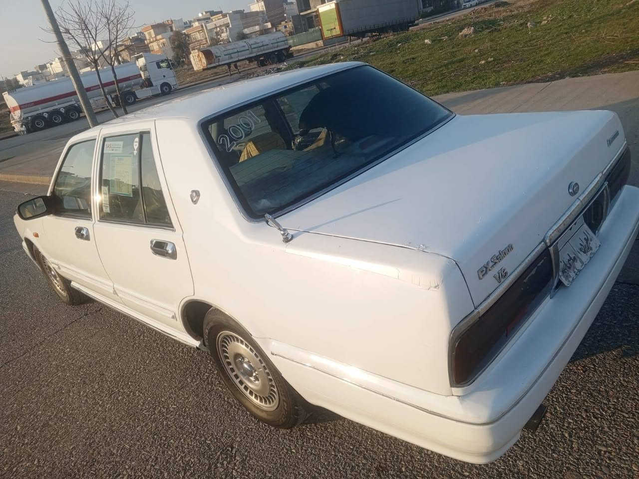 نیسان سدریک 2001 زۆر پاک بەشەرتی حاسیبە    گێڕو مەکینە ئەکسل بێ عەیب تەبرید ئاوێنە کارەبای ٤ جام کارەبا   تایەی تازە بەستراوە بێ تەقەو ڕەقە سەنەوی بەسەرچوە کامل بۆیاخ بێ مەسرەف   نرخی  ۳٥ گەڵاو معامەلەیەکی کەم       *********** السليمانية, العراق
