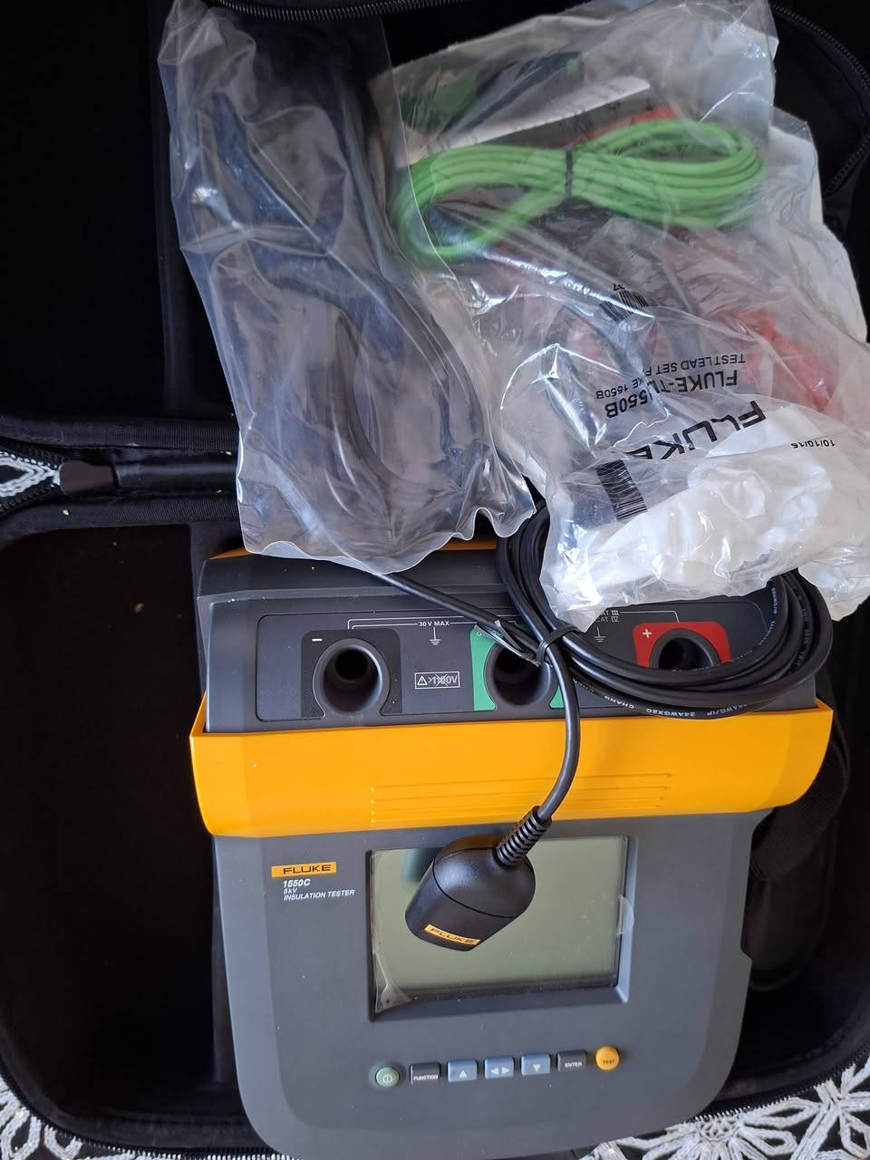 FLUKE 1550c 5KV 
ميكر فلوك 1550c اصلي جديد غير مستخدم للبيع 
التواصل ع الرقم 
***********
