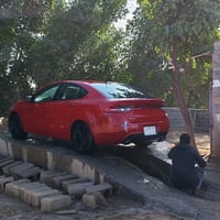 دوج دارت 16حادث جاملغ وباب السايق محرك 2400  السيارة جاهزه ترايك وين م...