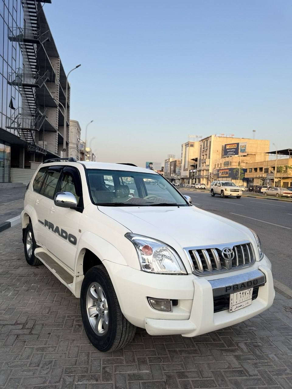 السلام عليكم تيوتا برادو 2007 خليجي سياره جديده كلش وجاهزه من كلشي بيهة صبغ جاملغ امامي +تكم ٢ اماميه فقط أثر جفيه بسيطه جدآ مواصفات بصمه تشغيل كشنات كهرباء +جلد شاشه حساسات كامره داخل صاج  ٧راكب تبريد ٣قطع محرك ٦سلندر٤٠٠٠ فورويل اوتوماتيك سبير تعليك رقم بغداد مشروع ٢٠٢٨ تحويل مباشر سعر١٢٠ العنوان البصره ***********
