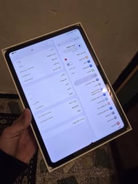 ايباد ١١ برو ٢٠٢٤ معالح M4 ذاكرته ٢٥٦  بطاريه ٩٣ فقط بيه نقطه سوده  سع...