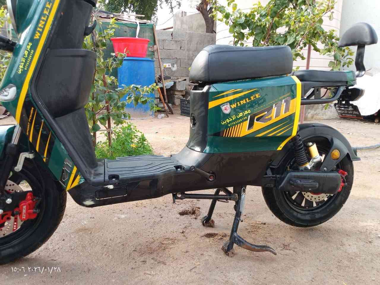 السلام عليكم
دراجه R11 موديل 2025

5 بطاريات 32 امبير

ما داخله تصليح

الدراجه ما ناقصه اي شي جاهزه

السعر 550 وبيه مجال

البصره الزبير

***********
