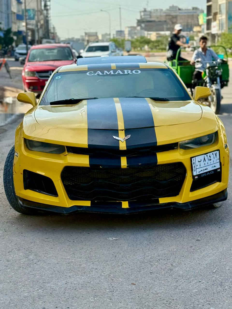 كمارو مديل 2010 محدثه 2020
رقم بغداد شرط التحويل سنويه مامنتهيه معامله كامله تستلم ارقام انكليزي 
مكينه وكير شرط كفاله ترايك 200
تبريد شغال ثلج 🥶 كهربائيات شغاله
ويل 20 تخم تاير جديد السيارة فول 
تنته وشفتات سرعه وعدادات مضخم صوت 
سياره بلبصره السعر 75$
*********** البصرة, العراق
