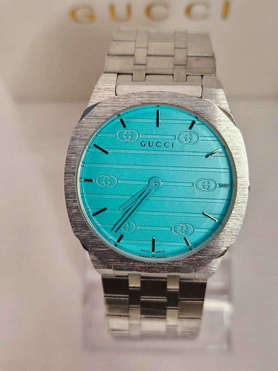 ساعة Gucci سلم ثكنس سويس ميد
تصميم Gucci الكلاسيكي العصري
لمحبين الاناقة والتميز 
ميناء مميزة مختمة بشعار الشركة 3D
 زجاج زفير ضد الخدش
سنتر ثواني مخفي
ساعة مصنوعة من الاستانلس ستيل جودة عاليه
ختومات حفر بالكامل
مقاومة ماء وغبار

القطعة تحفة فنية

 السعر: 50،000 الف ع اول تم
للحجز مراسلة الصفحه


**إذا كنت صاحب هذا الإعلان وتريد حذفه لأي سبب، رجاءا أرسل رسالة إلى الدعم الفني**