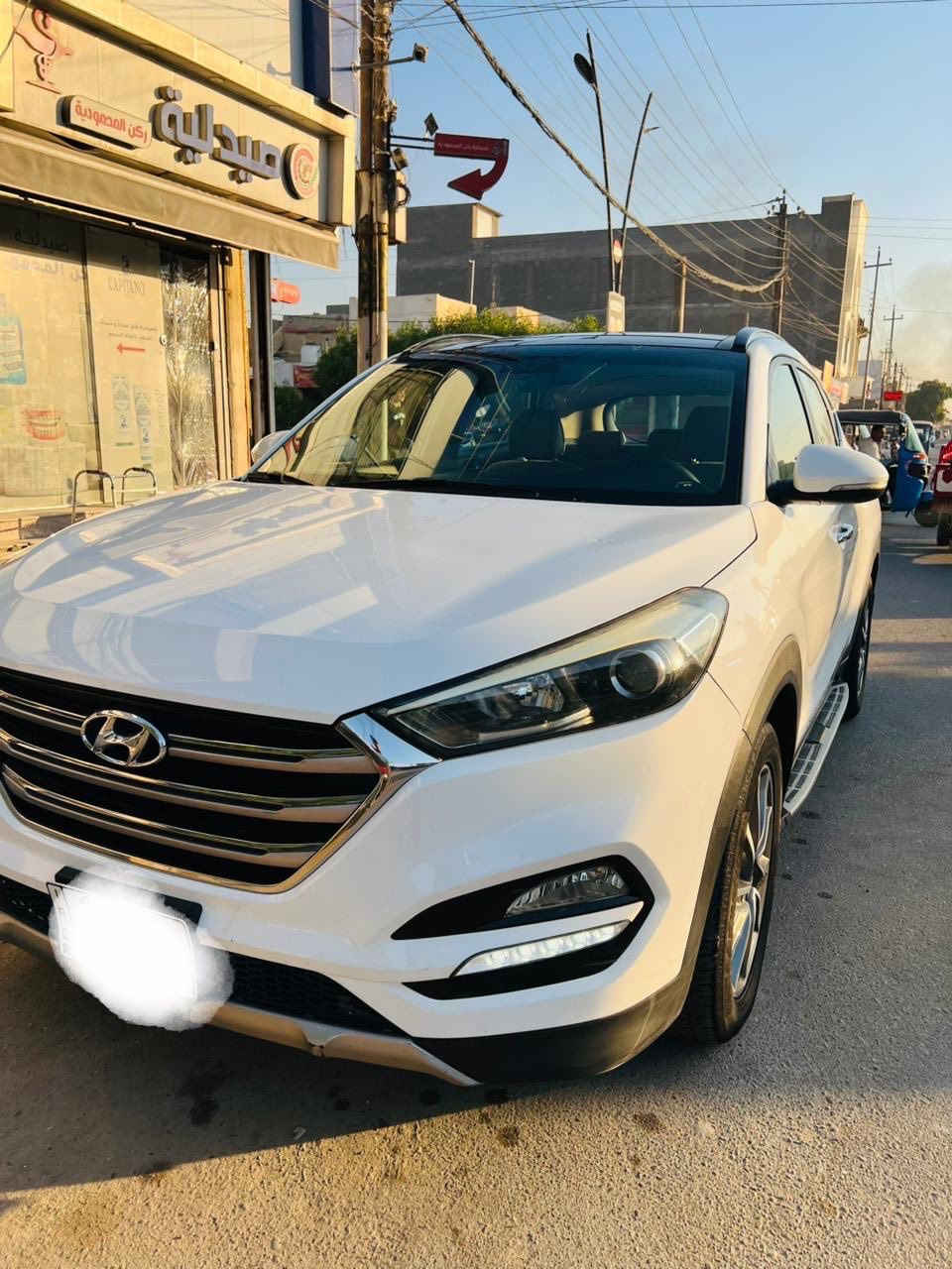 السلام عليكم توكسان خليجي موديل 2018 للبيع ماشيه 150  رقم بغداد السونار موجود بالصور  السعر 175 وبيها مجال ً *********** واتساب
