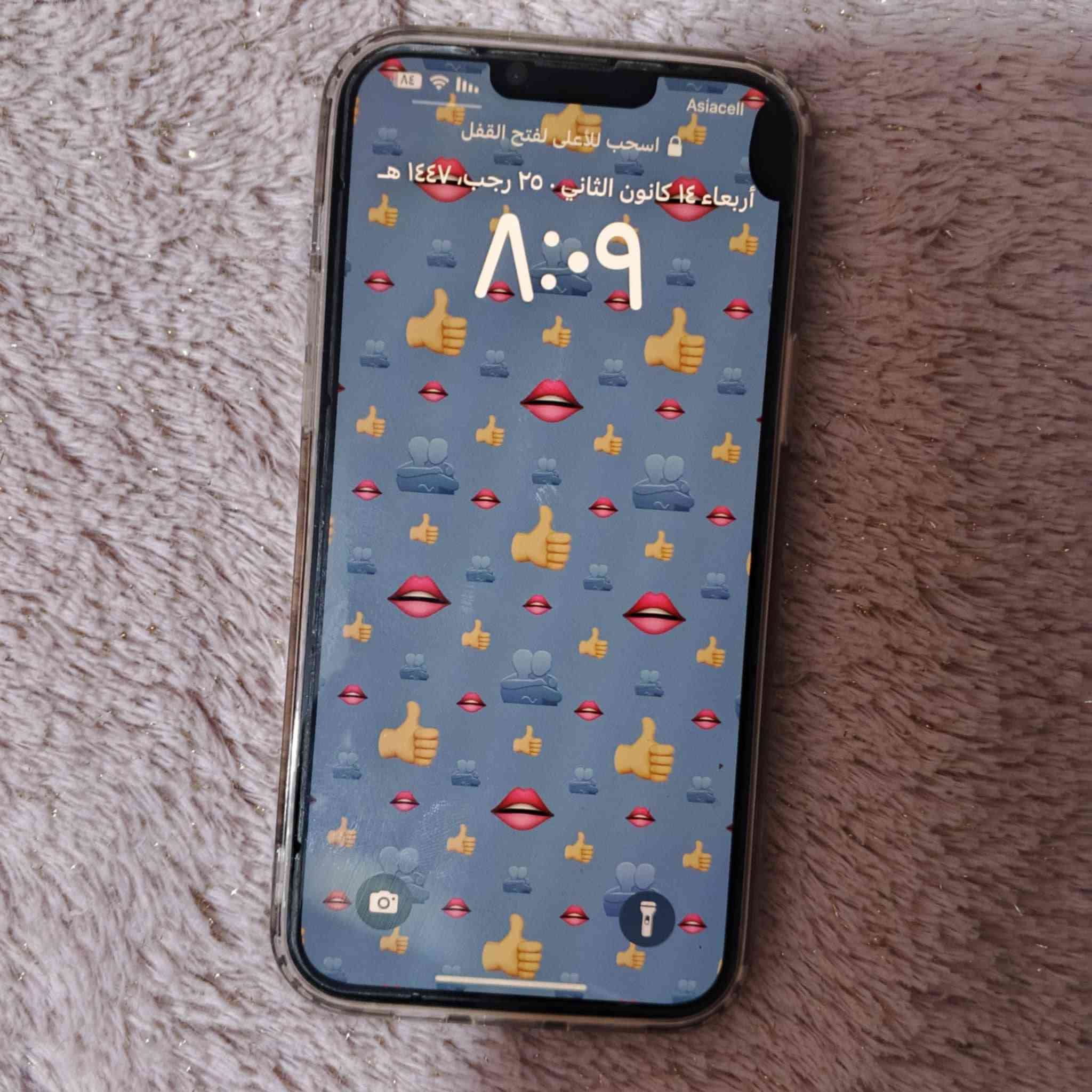 السلام عليكم ايفون 13برو ماكس بطاريه 91ذاكره 256 فيس ايدي شغال ما مفتوح ولا مبدل بي شي فقط بي نقطه سوده بل طرف مامأثره ابد تلمس سعر 600وبي مجال قليل مكان بغداد البلديات ***********
