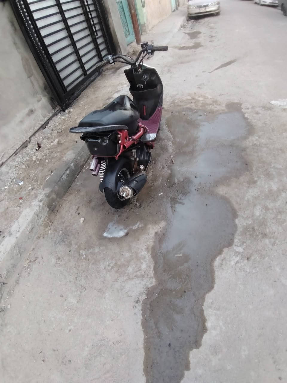 سلام عليكم للبيع دراجه ماكس مال العب أربعه والفات بوش ٦٣ روله ٣٠٠ كور بصمة دراجه هاون شعله ومعدل سم كامله شغاله نكره سلف بكاني بغداد البياع شراي يخابر *********** سعر ٧٥٠ وبيهه مجال خاص ماجاوب
