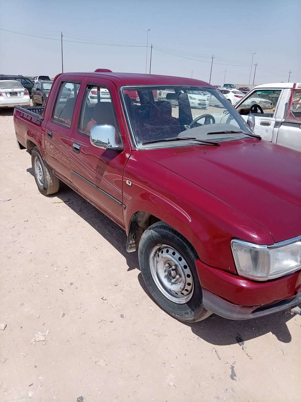 سلام عليكم بيكم دير 2003 محرك كير شرط مكان الموصل رقم ***********
