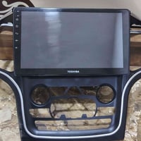 شاشه جيب كراند شيروكي مع الاطار  للبيع شغاله مابيها اي عيب والله مشتري...