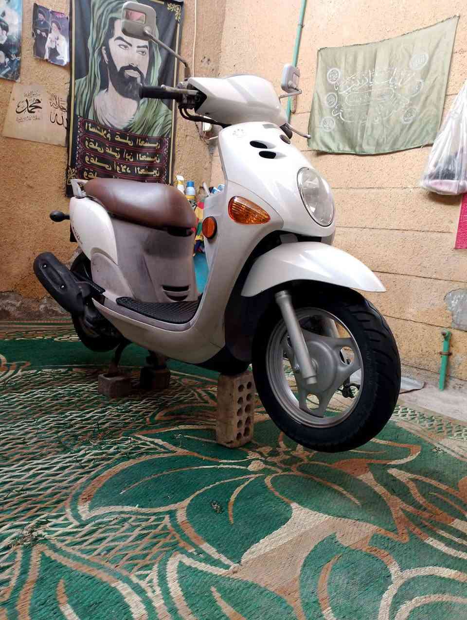للبيع فله موديل 14 جكمجه الدراجه كفاله عامه ختم واحد وي المكينه الدراجه رمبه اوراقه كامله  الشراي يتصل ويدلل *********** مكاني بغداد وبيه واتساب ورجاء اللي يدور نطايح لا يتصل رجاء خوي
