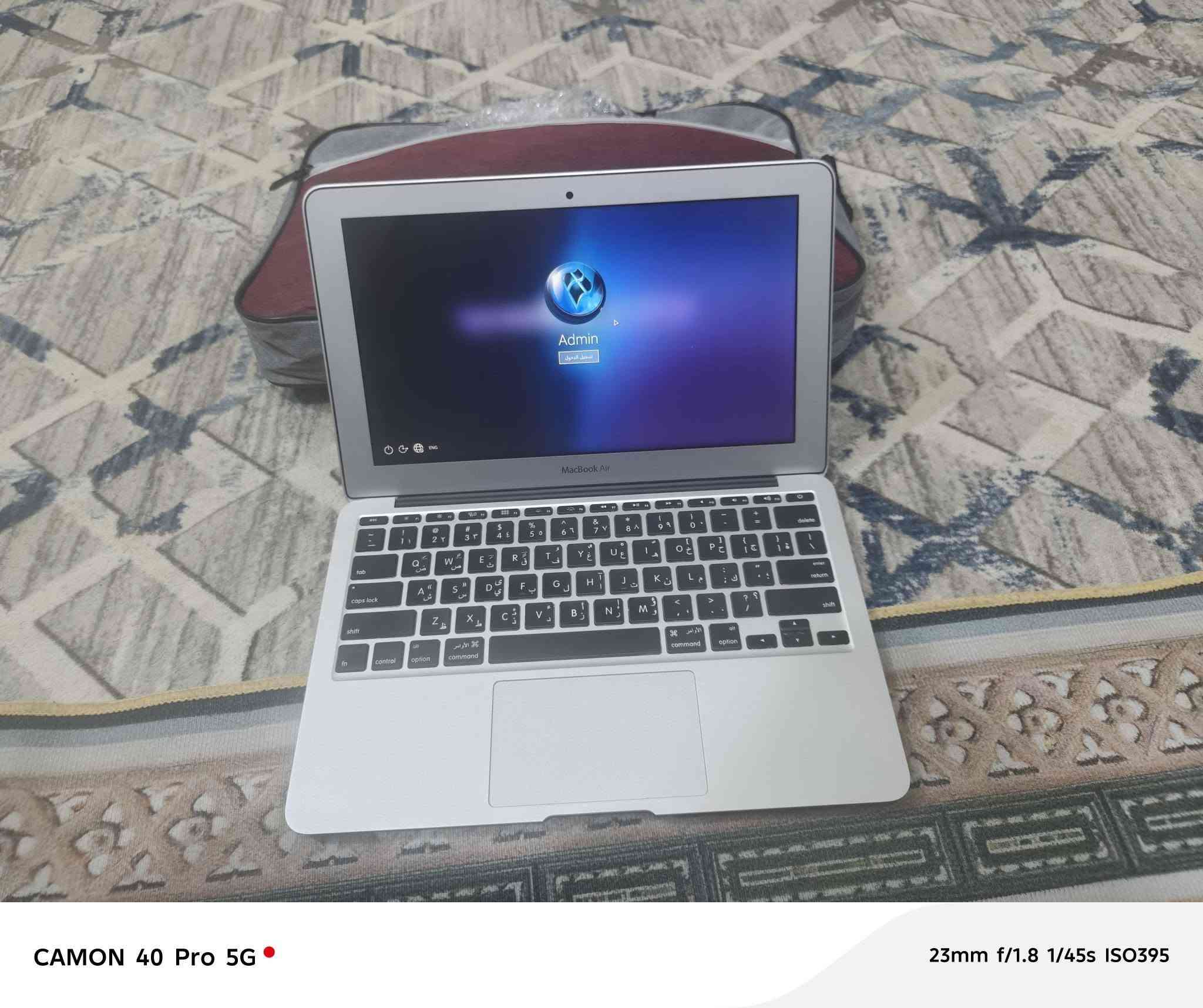 لابتوب ابل 

💻 MacBook Air 11.6” – Core i5
💸 السعر: 170 ألف وبي مجال للشراي 

---

🔧 المواصفات:
• رام 4GB – SSD 128GB
• شاشة 11.6 إنش
• نظام macOS – نظافة 95%

✅ المميزات:
• خفيف وأنيق – بطارية 5 ساعات
• منافذ: USB ×2 – Thunderbolt – سماعة
• Wi-Fi – Bluetooth
• برامج: أوفيس، شات GPT، برمجة أساسية
• تشغيل سريع – قابل للتحديث

🎁 هدايا:
• شاحن – ماوس – تعريب – حقيبة

للحجز والاستفسار الرقم واتساب أو أتصل 

 ***********

و أهلاً وسهلاً بكم في اي وقت 🤍
