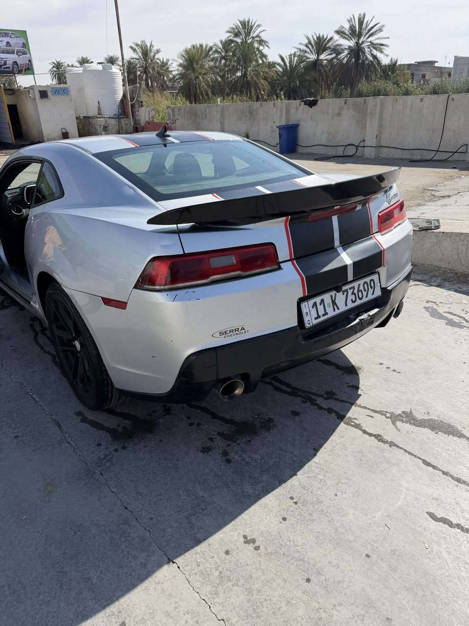 السلام عليكم 
للبيع كمارو 2014 
صبغ جاملغ وبنيد فقط
محرك 6 سلندر 3600
كزوز بوابات ريمونت
ويل 20 تو سايز
كير تبريد صدر تايرات كله بشرط 
رقم بغداد بأسمي تحويل ثاني يوم 
السعر 110 وبيها مجال
مكان السيارة واسط الكوت
للاتصال *********** واتساب
