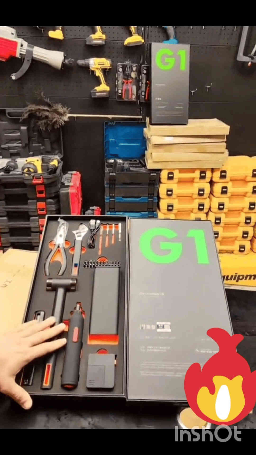 🔧✨ كل الأدوات اللي تحتاجها بعلبة وحدة!

من درنفيس شحن ذكي إلى مطرقة ومفكات دقيقة 💪

طقم JOKER يوفر لك كل شيء للصيانة المنزلية باحتراف.

بطارية تدوم وشحن سريع عبر USB Type-C ⚡

تصميم أنيق ومنظم يناسب كل منزل أو مكتب 🔩

سواء كنت فني أو تحب تنجز بنفسك… هذا الطقم لك 👨‍🔧

جاهز لأي تصليح بكل سهولة وسرعة! 🔥
يتوفر توصيل لطافة المحافظات

السعر:35000 د.ع
للطلب: ***********
