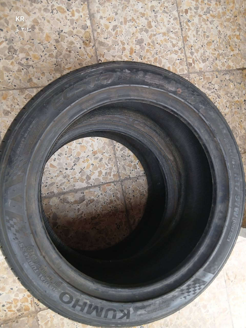 السلام عليكم زوج اطارات حجم 225,45,17 كوري ع بغداد ***********
