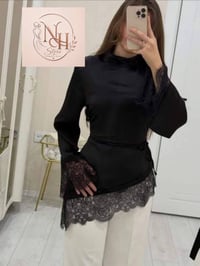 ترند زارا • فري سايز ٨٥ك • اسود