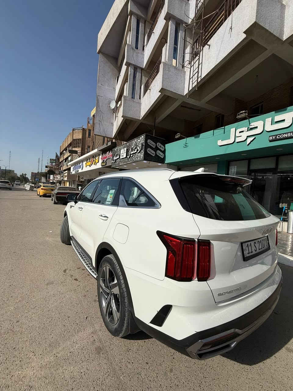 السلام عليكم كيا سورنتو موديل 23 بانوراما 6 سلندر 7 راكب ابيض رقم بغداد ضمان الشركه الدوليه ماشيه 35 الف فقط العنوان حله ورقم الهاتف ***********
***********
