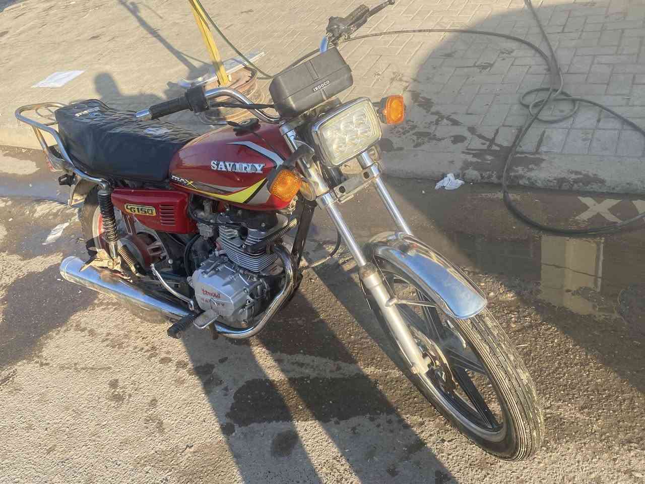 سلام عليكم دراجه نوع سيفان موديل ٢٠ اوراق كامله مكينه مكفوله تيرات جداد كهربائيات كلها شغاله بس نقص باتري السعر ب٤٧٥ وبيها مجال بسيط حك الجيه مكاني بغداد الدوره وهذا رقمي ***********
