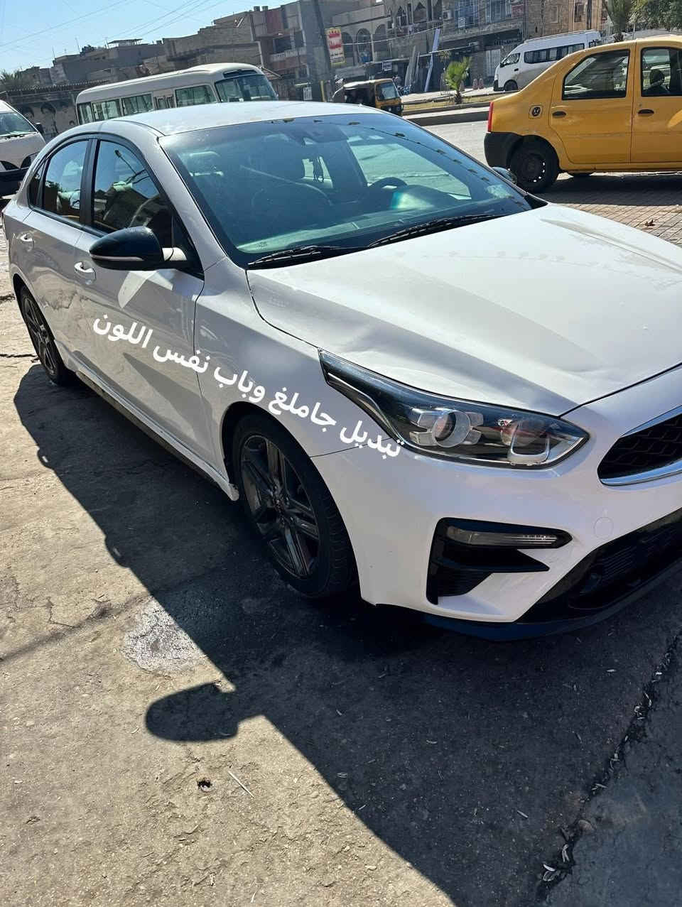 السلام عليكم للبيع
كيا فورتي موديل ٢٠٢٠

محرك 2000 دوش

ماشية 69 الف ميل

رقم بغداد الالماني الجديد

جيتي لاين سياره مواصفات

بصمه ابواب كشن جلد

رادارات امامي  خلفي

السيارة جاهزة للاخير

تبديل باب جاملغ امامي نفس اللون امريكي

صبغ باب خلفي ونص الجاملغ

صور الحادث بالمنشور

مع التوضيح

السيارة بدون دواخل لغد شواصي مكفول

كير اي تي

السعر 123 وبيها مجال

العنوان بغداد البلديات

للاستفسار الاتصال ع الرقم

***********
