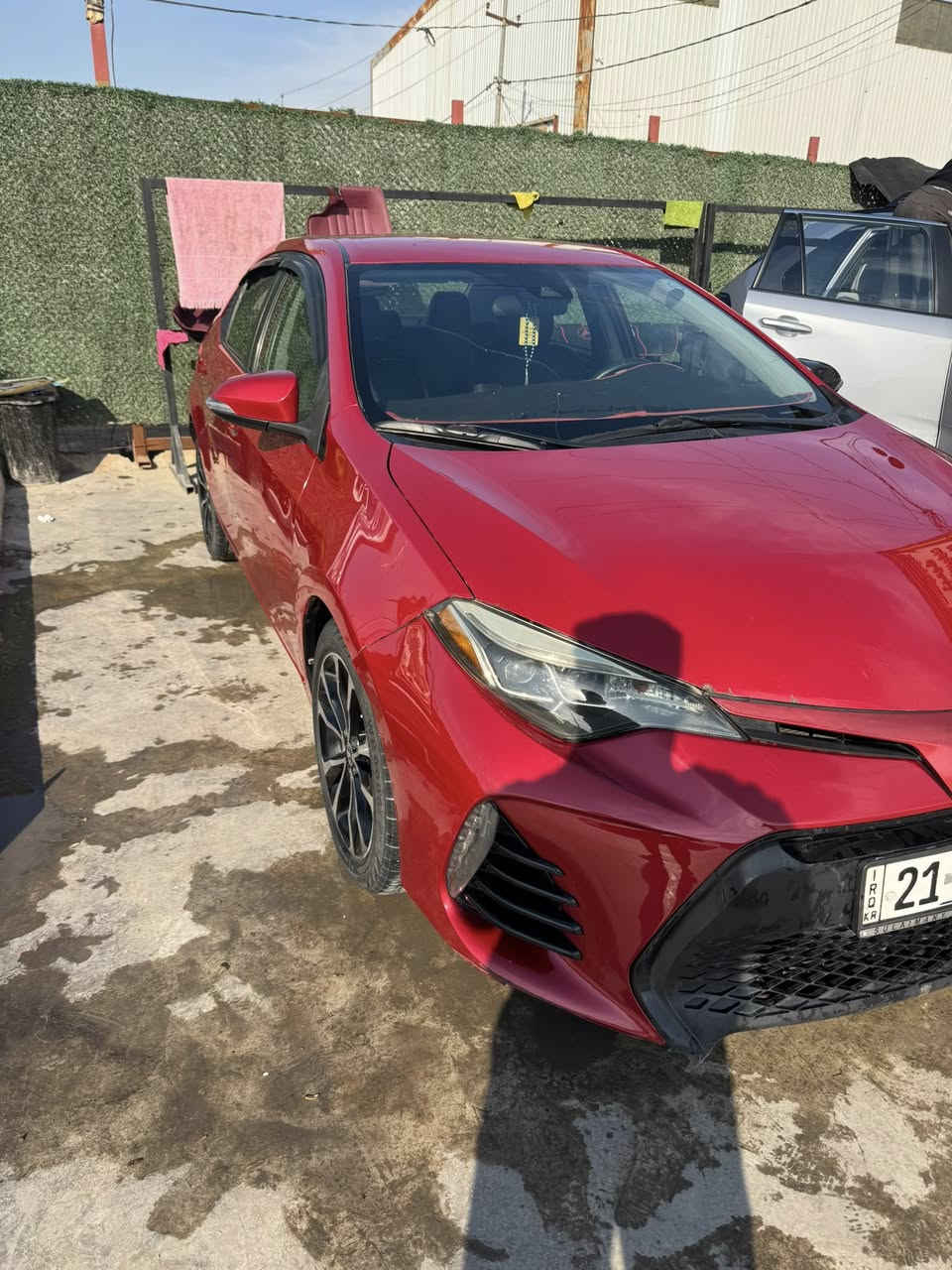 السلام عليكم 
كورلا 2017 للبيعse
الضرر شبر بل بنيد راجع ع بارد بدون صبغ+ جاملغ الامامي الي من جهت السائق+ دعاميه الماميه +باب السائق بارد/ موجود سونار بسياره
كير+محرك مكفوله 
تحكمات ستيرن + نضام الايكو ولسبورت+ رادار امامي+كامرا خلفيه +
السعر 133
الاستفسار خاص او***********
