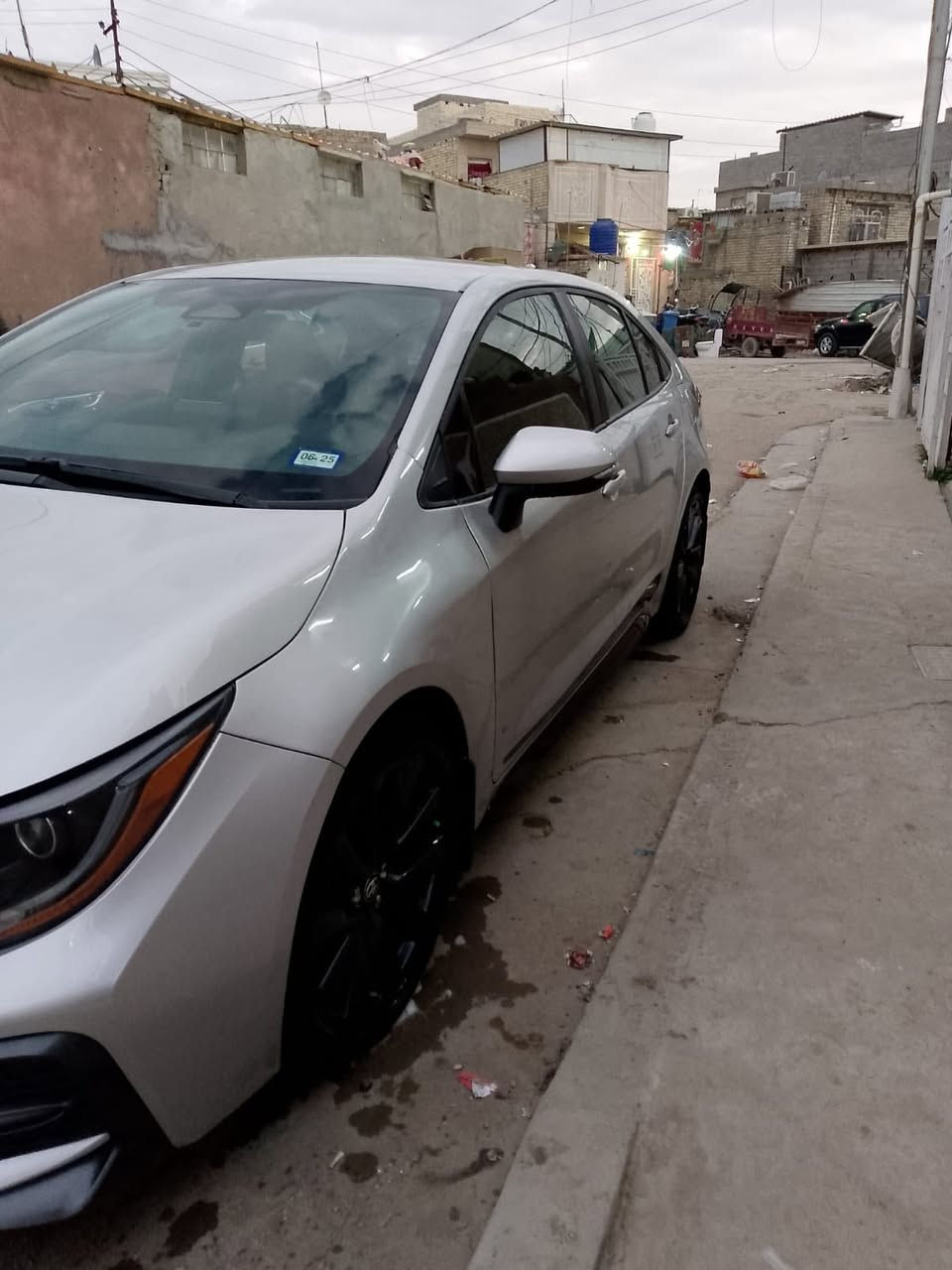 سلام عليكم كورلا موديل ٢٣ مكان بغداد الكاضميه رقم صاحب السياره ***********
