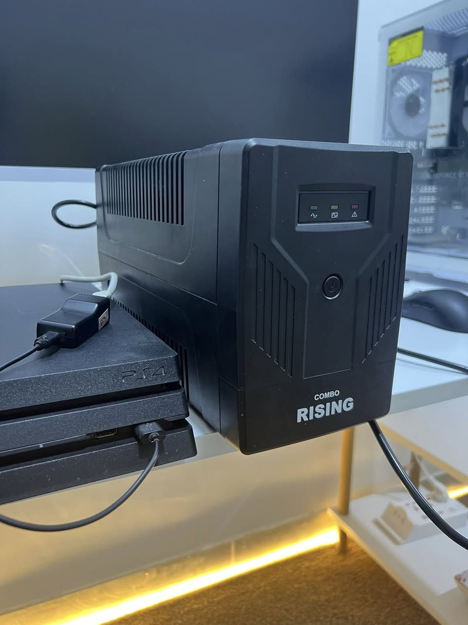 بلي 4برو مهكر
الذاكره 1تيرا 
نضيف 98‎%‎ممفتوح ابد 
بيه 12لعبه تقريبا 
بلاضافه الى 3جويستك 
وUBS
السعر 325الف


**إذا كنت صاحب هذا الإعلان وتريد حذفه لأي سبب، رجاءا أرسل رسالة إلى الدعم الفني**