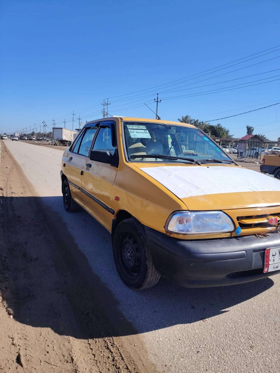 السلام عليكم ساييا للبيع موديل 2012 تحويل مباشر مصفره هيه وغرامات سياره بيه جاملغ لامامي مبدل فقط والباقي كفاله عامه تخم تاير جديد دوشمه حداديه صدر وره وكدام شواصي مكفولات كير ومحرك بل كرتون شرط الفحص ترايك 120 سياره جديدة بمعنه الكلمه شرط ترايك زيرو السعر 29 وبيه مجال قليل حك الجيه العنوان كربلاء الاستفسار اتصل *********** *********** اقره المنشور قبل متتصل وبيك خير ودلل
