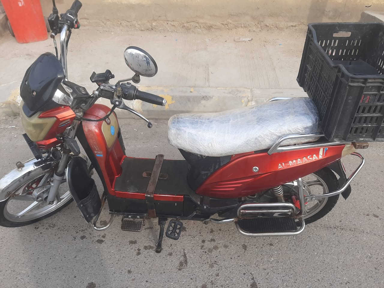 السلام عليكم
دراجة شحن الماسه نظافه ٨٠ بالمية  رايدة ب ٢٩٠ الف مكاني الفلوجه حي نزال ***********
