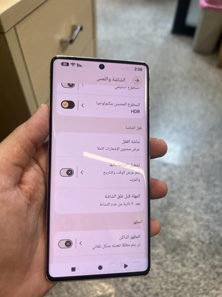 السلام عليكم كوكل بكسل ذاكره 128 مستخدم نظافه 85‎%‎ للبيع بي فقط طبع كلش خفيف مكاني بغداد السعر 300 الف تواصل *********** واتساب اتصال
