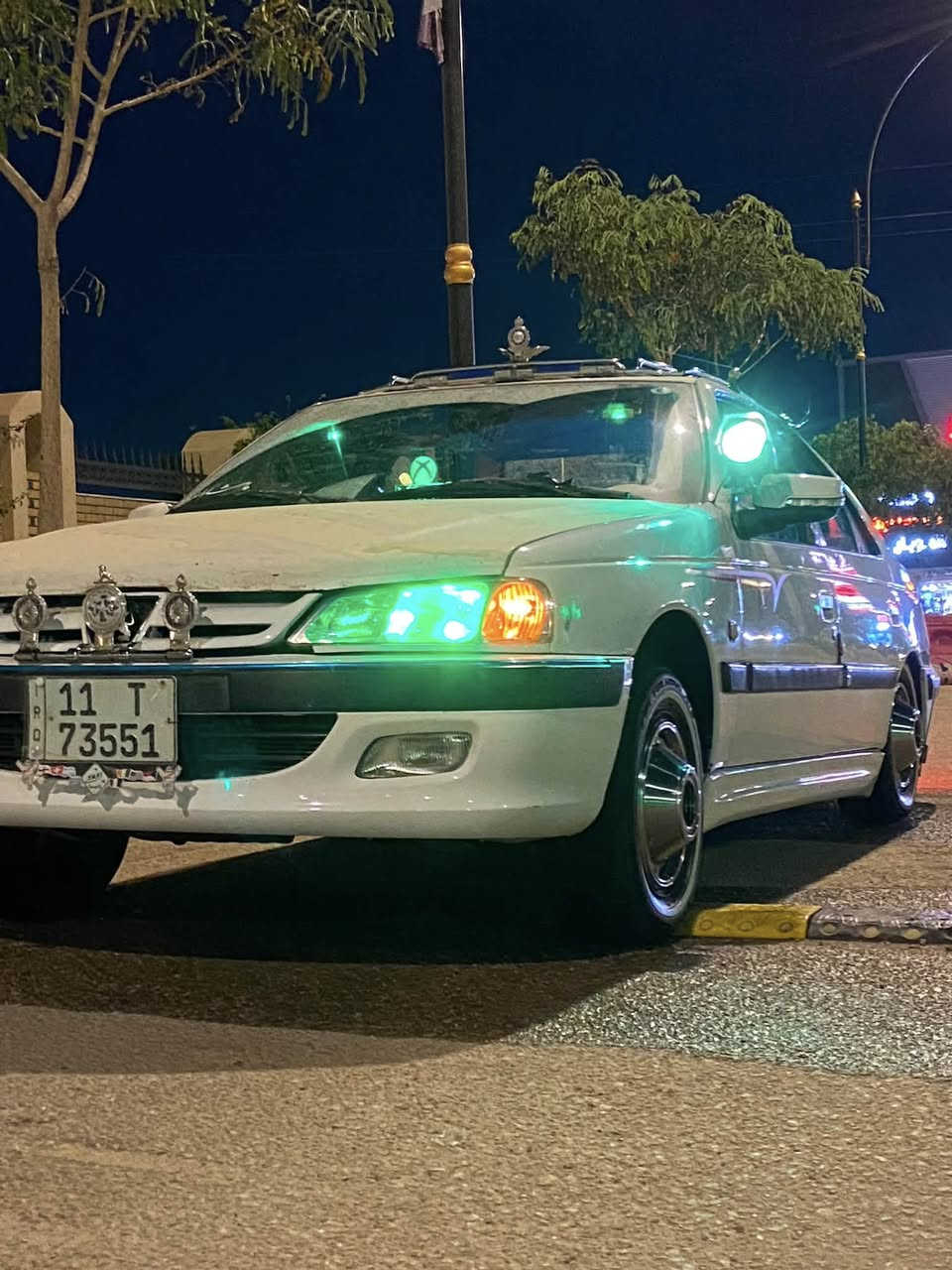 سلام عليكم للبيع بيجو بارص مديل ١٨ جاهزه للخير ما نقصها كلشي سياره بسمي ابيع بدون غراض شركه ضرر فقط بارد جوه المرايه مال لعبري شبر لو اقل معدله بارد ولباقي كفاله  لسعر ٦٣ بي مجال بصيط  (***********
