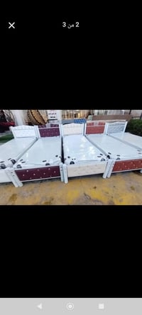 سرير نفر واحد • قياس 190ب90 • منام جلد