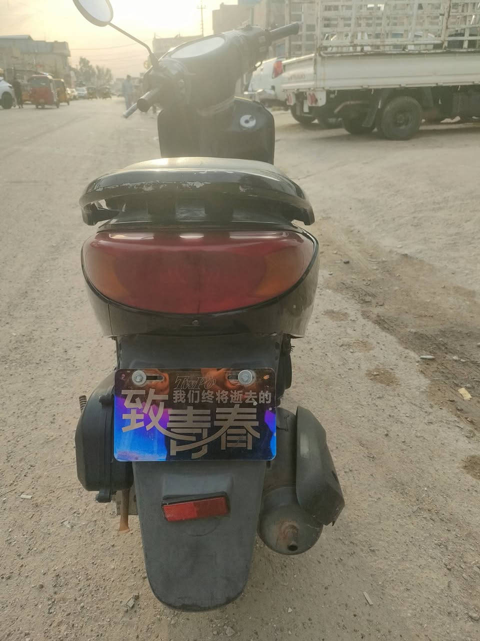 سلام عليكم
دراجة بريز للبيع 
الدراجة مكينتهة ناعمة شرط معدل فوك ال ١٢٠ كلهة شغالة مابيهة اي نقص 
مكاني بغداد العبيدي السعر ٥٨٠ وبيه مجال قليل 
الرقم ***********
