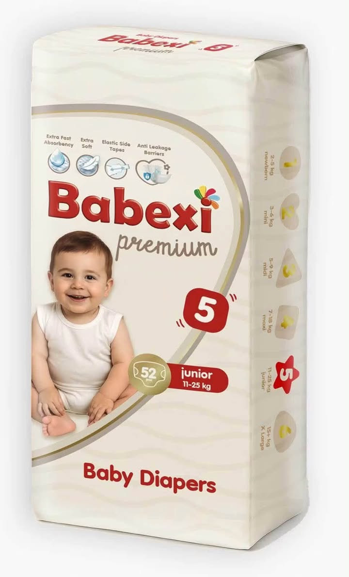 �🔥 بسعر مناسب جدًا… لا يفوتكم! 🔥🔥

🎉 وصلت الآن حفاضات Babexi Premium إلى تجهيزات السيف بجودة ممتازة وراحة مثالية لطفلك.

✅ امتصاص سريع وعالٍ
✅ حماية من التسرب
✅ نعومة فائقة على بشرة الطفل
✅ متوفرة بجميع المقاسات (1 إلى 6)

📍 متوفرة الآن في تجهيزات السيف
📍 المحاويل – حي الجمهوري- مجاور عيادة د. محمد جاسم الطائي 
📞 للاستفسار والطلبات: ***********
