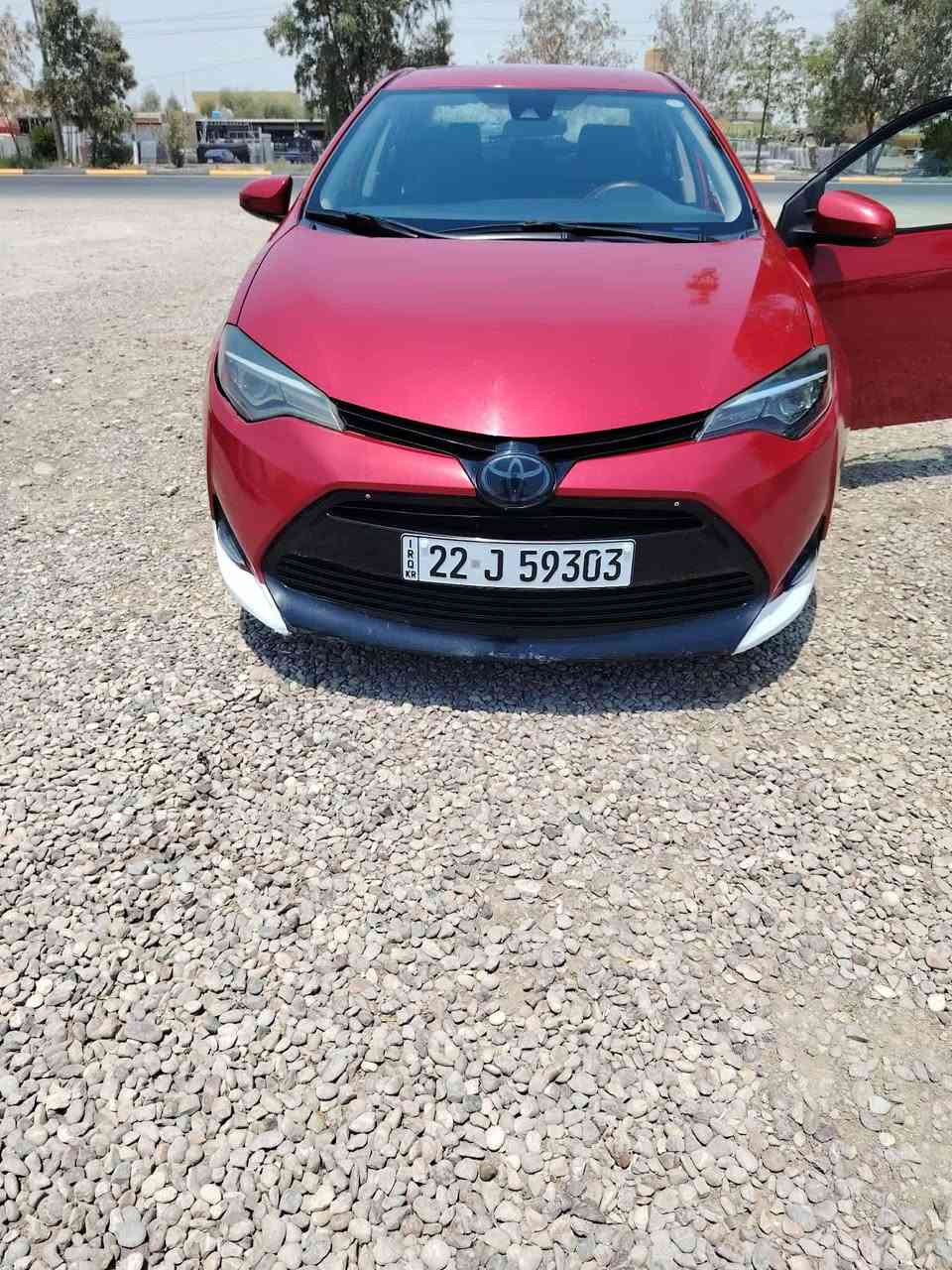 السلام عليكم كورلا 2018 مواصفات Le المعروفه رقم أربيل الدولي باسمي سنويه جديده ل2030 حادثه جاملغ وباب جهة السايق تبديل بلادي بدون دواخل بدون ايرباك وبيها بارد شويه بصندوك السياره كامله وخير من ألله تدفئه تبريد كير مكينه صدر كله كفاااله ويل كب بيها السياره وتخم تاير جديد  السعر 138$ وبيها مجال ***********
