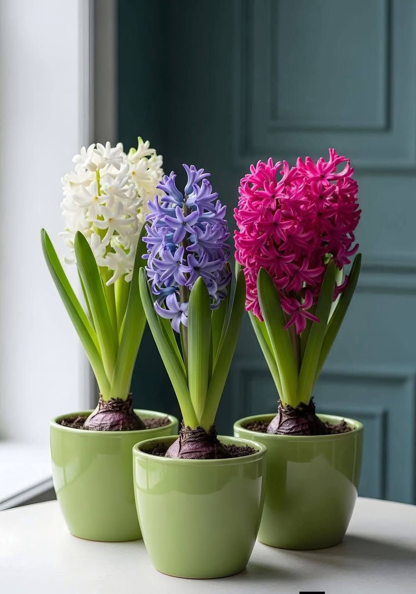 زهرة الياقوتية، المعروفة أيضاً باسم الهايسنت. 🪻🥀🪻🥀🪻
الاسم العلمي: الاسم العلمي لهذا النبات هو Hyacinthus orientalis. 
الوصف: الياقوتية نبات بصلي مزهر عطري يتميز بأزهاره الكثيفة على شكل عنقود، وتأتي بألوان مختلفة مثل الأزرق والأبيض والوردي. 
الموطن الأصلي: موطنها الأصلي هو منطقة شرق البحر الأبيض المتوسط وغرب آسيا. 🪻🥀🪻🥀🪻
الاستخدام: تزرع بشكل شائع كنباتات زينة في الحدائق والمنازل لرائحتها الزكية وجمال أزهارها. 🪻🥀🪻🥀🪻 متابعينه الاعزاء ولكل محبي الزراعة

تم توفير جميع انواع اشجار الفواكه والضليات واشجار الزينة وزهور الربيع  وشجيرات الزينة بأنسب الاسعار 

العنوان: موصل/ حي الكرامة مشتل النور 💐

يوجد توصيل داخل المحافضه 

لتوصل اتصل على رقم الجوال ***********
وات ساب 

سنادين 🌿 نباتات زينة 🌿 أشجار فاكهة 🌿 بتموس 🌿 أشجار غابات 🌿 ثيل طبيعي بأنواعه 🌿 ثيل صناعي 🌿 زجاجيات عصاة موسى🌿سنادين🌿أسمدة🌿مبيدات

#سنادين_سيراميك #سنادين_فخار  #تين #مشمش #خوخ #آلو #تفاح_ابراهيمي #عرموط #رمان #عنب_حلواني #توث_هندي #أنكدونيا #كرز #جوز #فستق #أم_الربيعين #الموصل_الخضراء #العراق
