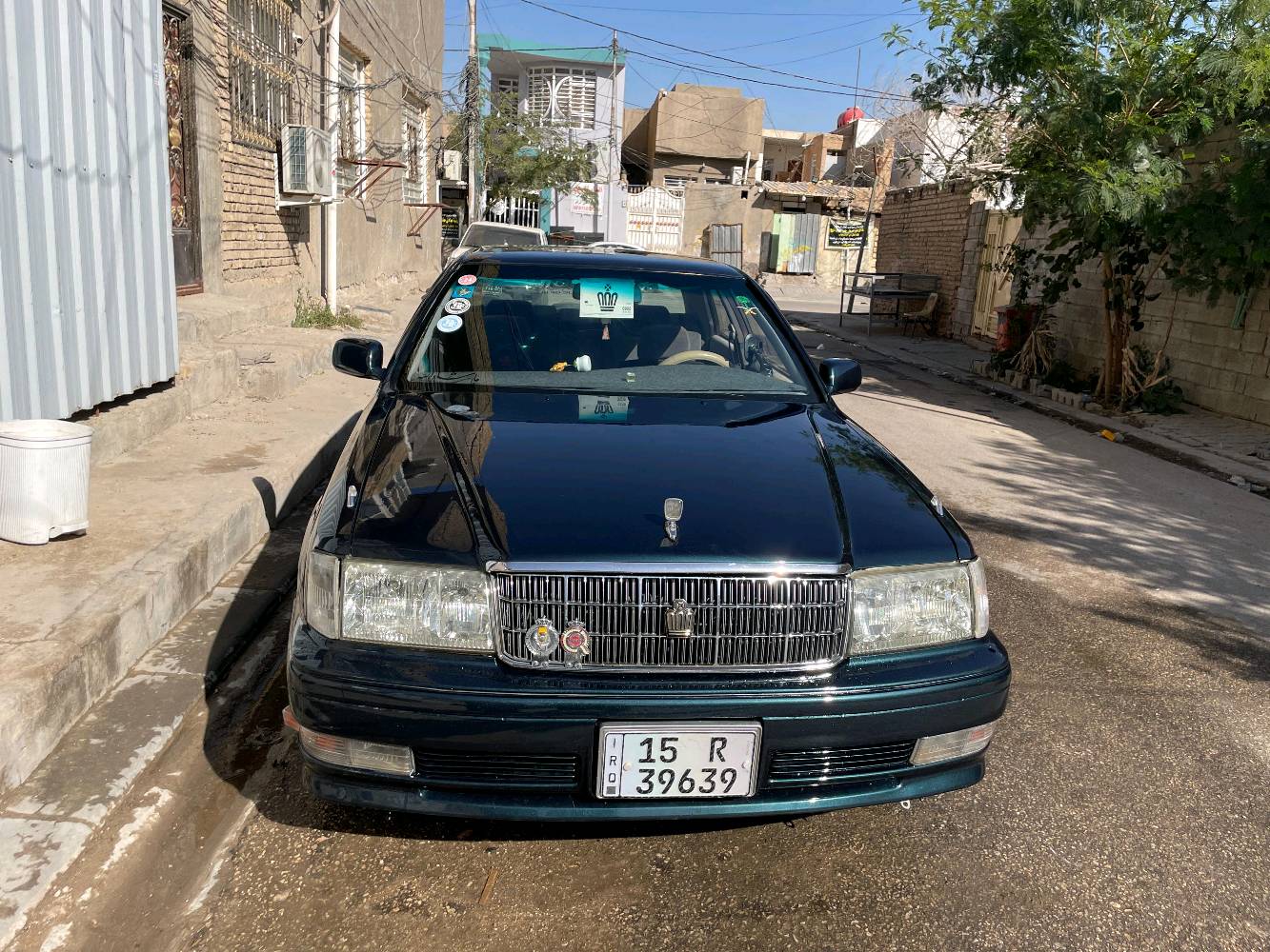 سلام عليكم
راس الثور فلات گصتين قماره وربع امامي 
السيارة جاهزه گير محرك تبريد تخم تاير كله جديد رقم انبار انگليزي مداور  المكان النجف للستفسار ***********