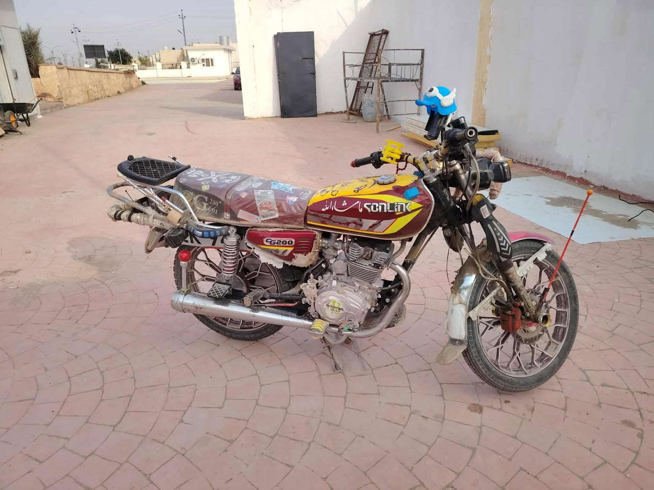 سلام عليكم شباب دراجه للبيع شرط مامفتوحه دراجه نضيفه، ***********
