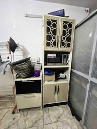 كاونتر فرن ومايكرويف • كاونتر صغير ميز طبخ • حي اور