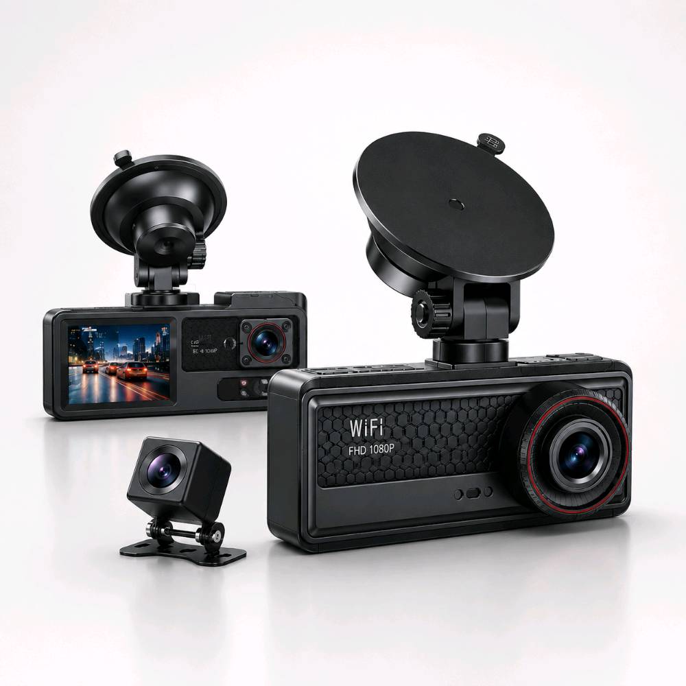 كاميرا سيارة HD Vehicle BlackBOX DVR ثلاثية القنوات مع WiFi

وثّق رحلتك بكل سهولة مع كاميرا السيارة HD Vehicle BlackBOX DVR المصممة للتسجيل داخل وخارج السيارة بثلاث قنوات فيديو، مع دعم WiFi وتشغيل الفيديوهات مباشرة.

• تدعم تسجيل Three Channel Video لعرض أكثر من زاوية

• مزودة بخاصية WiFi

• إمكانية تشغيل الفيديوهات على الكمبيوتر عبر بطاقة TF/SD

• تدعم وضع Playback Mode لمراجعة التسجيلات من الكاميرا مباشرة

• تحتوي على منفذ AV-IN لتوصيل كاميرا المقصورة

• تعمل عبر منفذ Mini USB Power Interface

• نوع المنتج: كاميرا سيارة DVR
• عدد القنوات: Three Channel Video
• الاتصال: WiFi
• منفذ الطاقة: Mini USB 2.0
• منفذ إضافي: AV-IN
• نوع الذاكرة: TF Card / SD Card
• الموديل الظاهر: Z-3057

محتويات العلبة:
• كاميرا السيارة DVR
• قاعدة تثبيت
• كاميرا إضافية ظاهرة على العلبة
• كتيب تعليمات متعدد اللغات