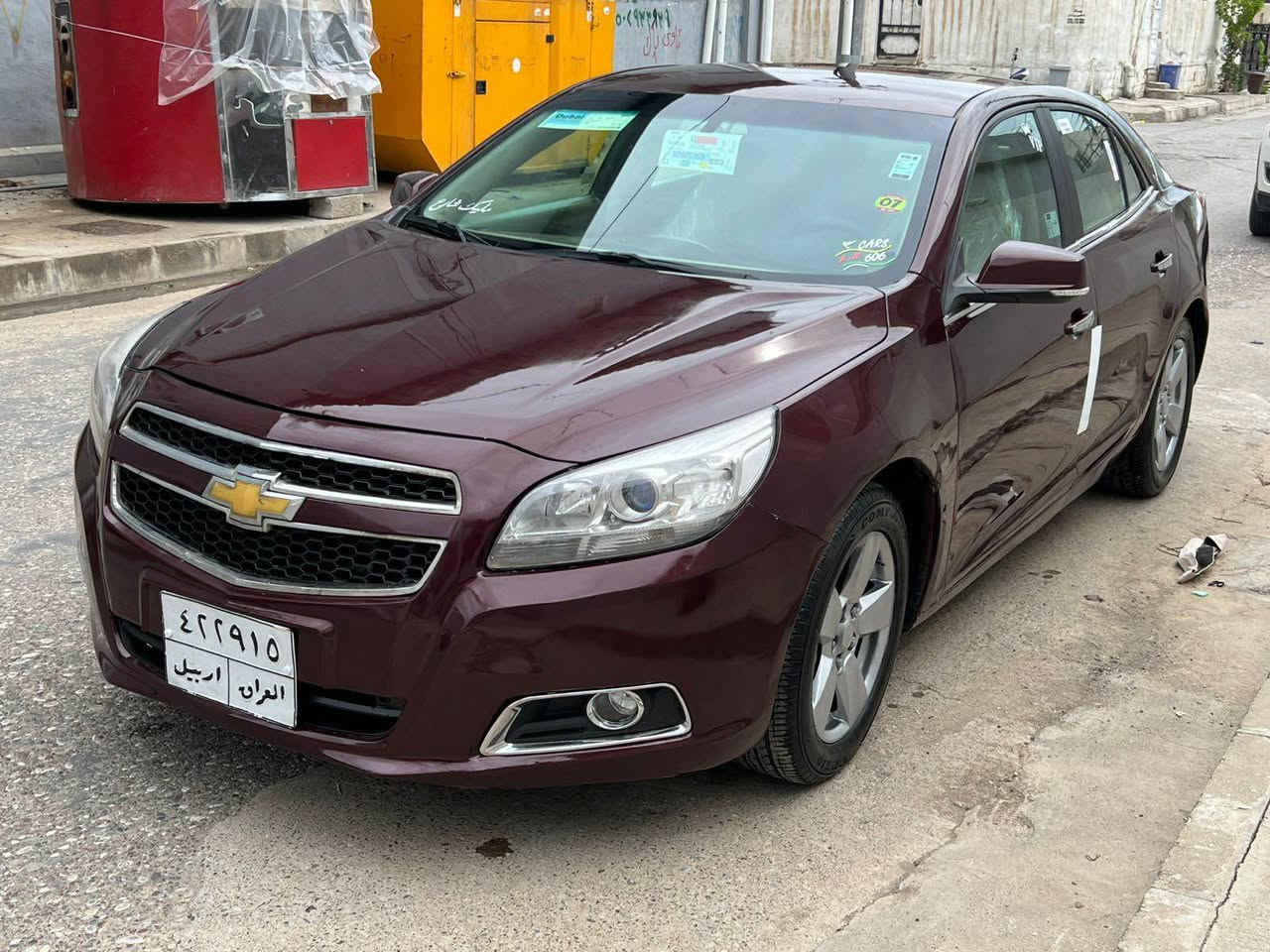 شوفرليت ماليبو 2015وارد خليجي مكفوله من الحادث شرط صبغتها حزام لان الصبغ كانت جارده تحديد لون فقط .محرك 2400 بدون توربو المرغوب سياره حلوه ونظيفه رقم اربيل تحويل وكاله شرط سعر 78ومجال عنوان اربيل 
***********
***********
شوفرليت ماليبو 2015 خليجي مه كينه 24 بى توربو مه رغوب حيزام بوياغ به شه رت بى ليدران توماتيك ته بريد وموصفاتي تر . بناو كردن وكاله به شه رت .سعرى 78ورقه و مجال شوين هه ولير أربيل, العراق
