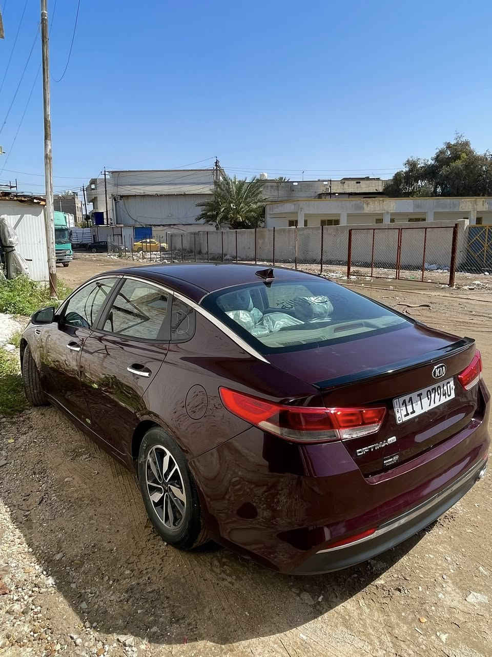 السلام عليكم حبايب اوبتيما 2016 fe الرقم الأنكليزي بَـ اسمي 2400 GDI كير ومحرك وباقي التفاصيل كفاله السيارة جديدة ماشيه 85 miles 
الضرر : حادثها من امريكا جاملغ وبنيد بدون دواخل  وبَـ العراق صار بيها باب السايق والتكمه وخلف باب السايق وجنطة ولحيم بسيط في الشاصي الأمامي 

للأستفسار : اتصال + واتساب 
***********
