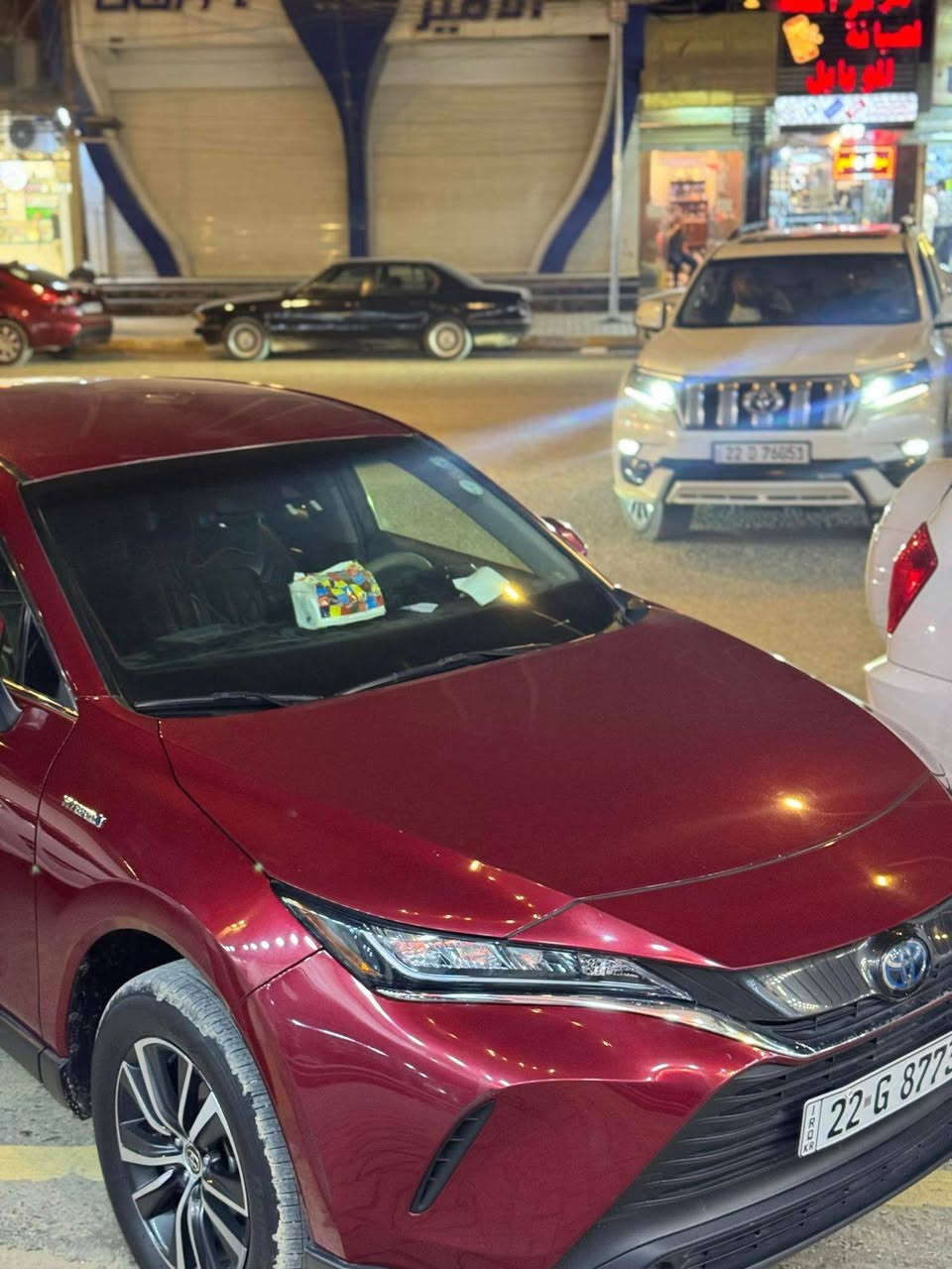 السلام عليكم
فينزا موديل ٢٠٢١ فئه ال LE سنويه وهزه جديد تحويل ثاني يوم رقم اربيل ضررها كلش حلو السونار موجود السعر ٢٣٠ وبيها مجال حك الجيه/ يرهم مراوس ب هايلندر

***********
