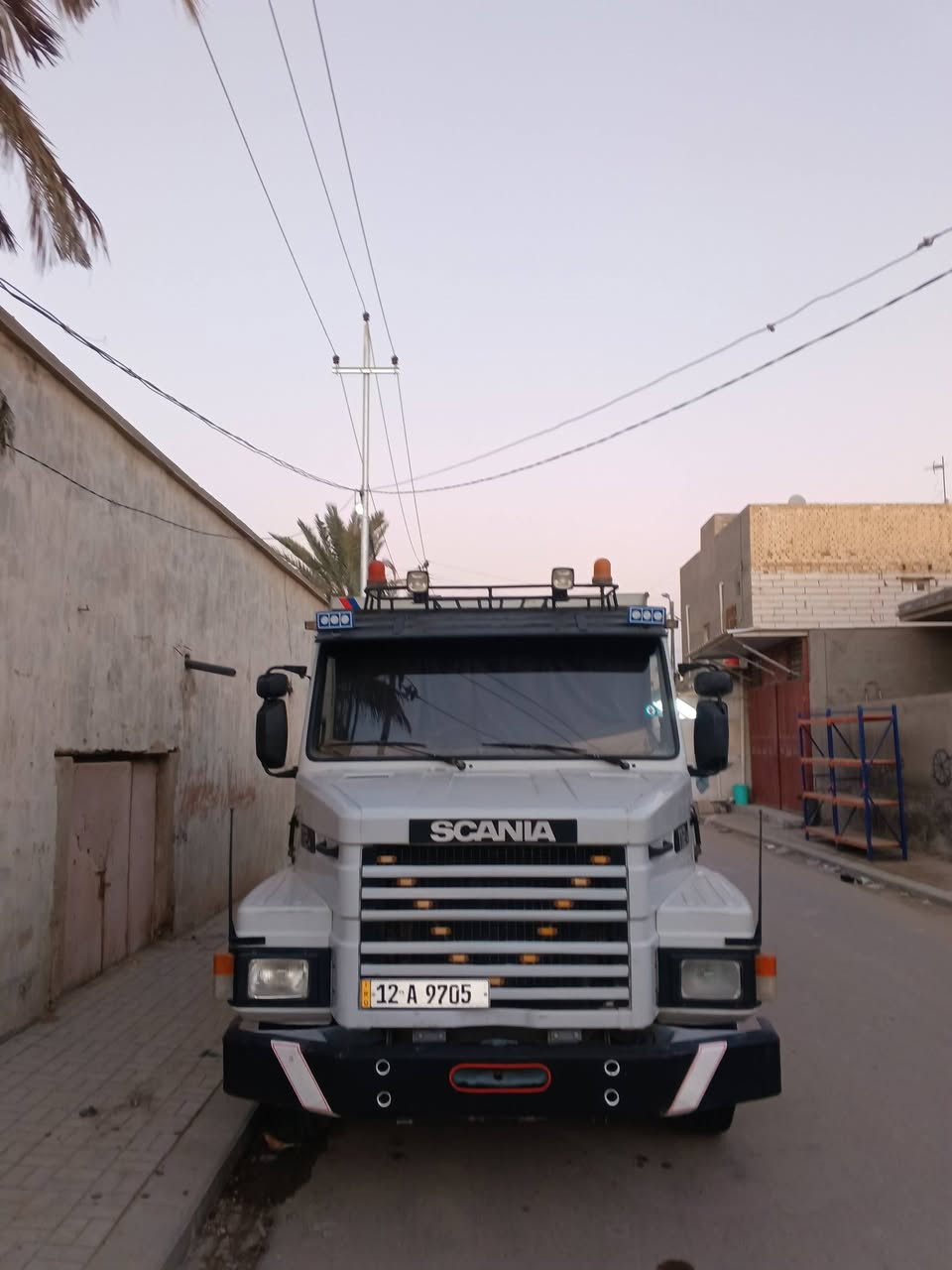 السلام عليكم سكانيا 112 محرك 12ونص كفالة بلادية موديل 86
رقم نينوى جديد بأسمي للاستفسار ***********
