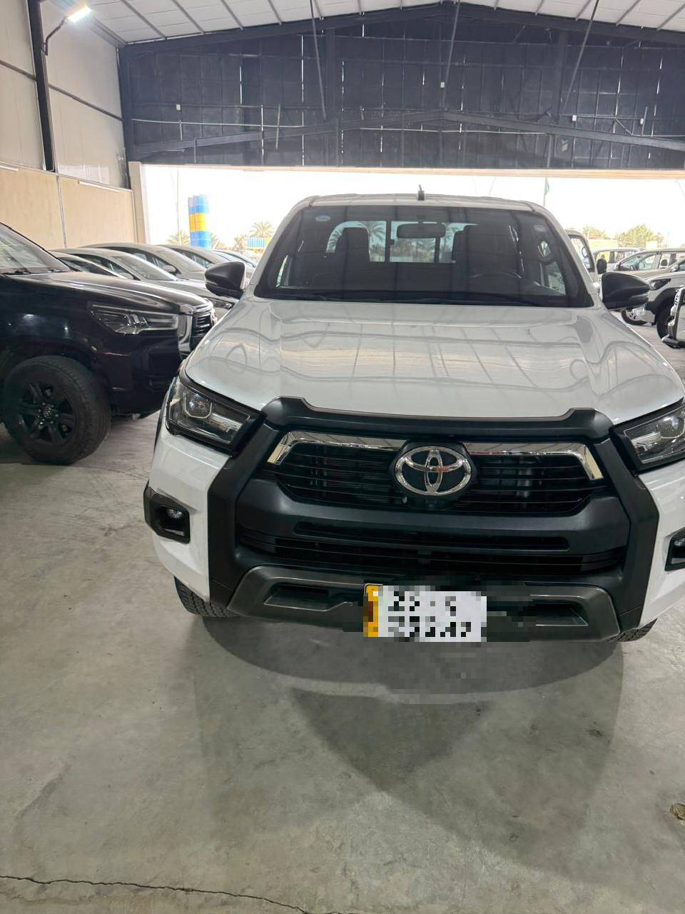 سلام عليكم
تيوتا هايلوكس فنجر للبيع 
موديل 2025
الممشى 23
رقم اربيل 
للاستفسار الاتصال على الرقم ***********
مكان السيارة ديالى خان بني سعد
