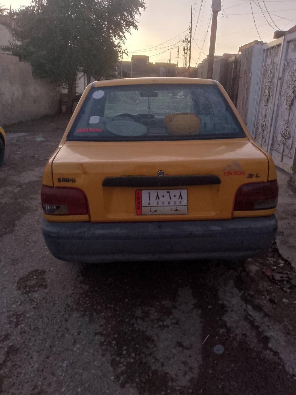 سايبا 2011 شغاله ابيع هالموجود سنويه ما ساقطه عليها هيئه 285 و غرامة 100 على المشتري ابيع صافي قفل 14 مكاني بغداد  ***********
