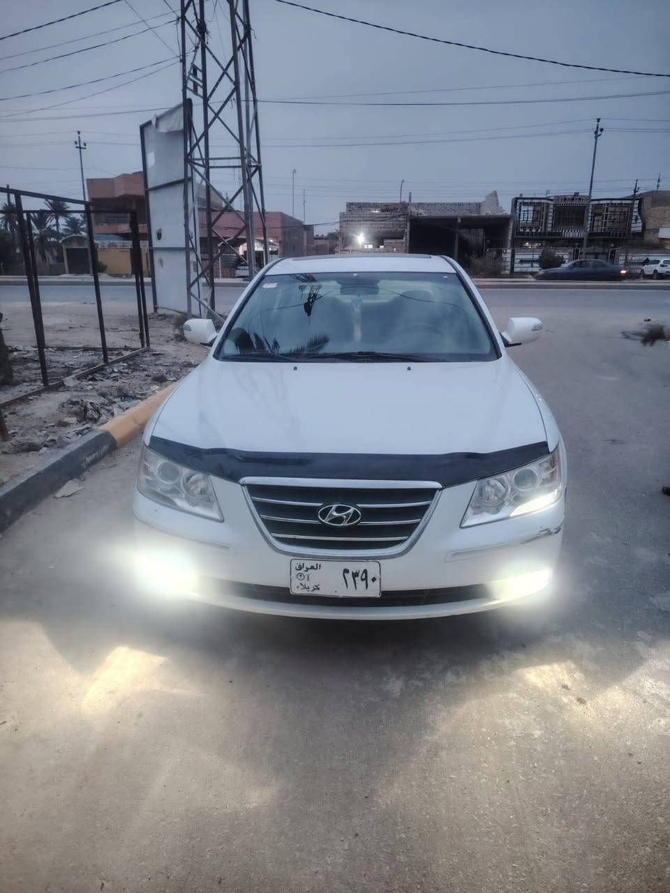 سلام عليكم 
للبيع سوناتا موديل 2007 رقم كربلاء بدون تحويل راعيها مسافر ابيع كوم حديد  مكينه كير بلكارتون حداديه تخم تاير بكارتون جاهزه من كلشي السياره بيها مكانات صبغ كفاله من الكص والكلبه  السعر 62ورقه مكاني الديوانية الاستفسار ***********
