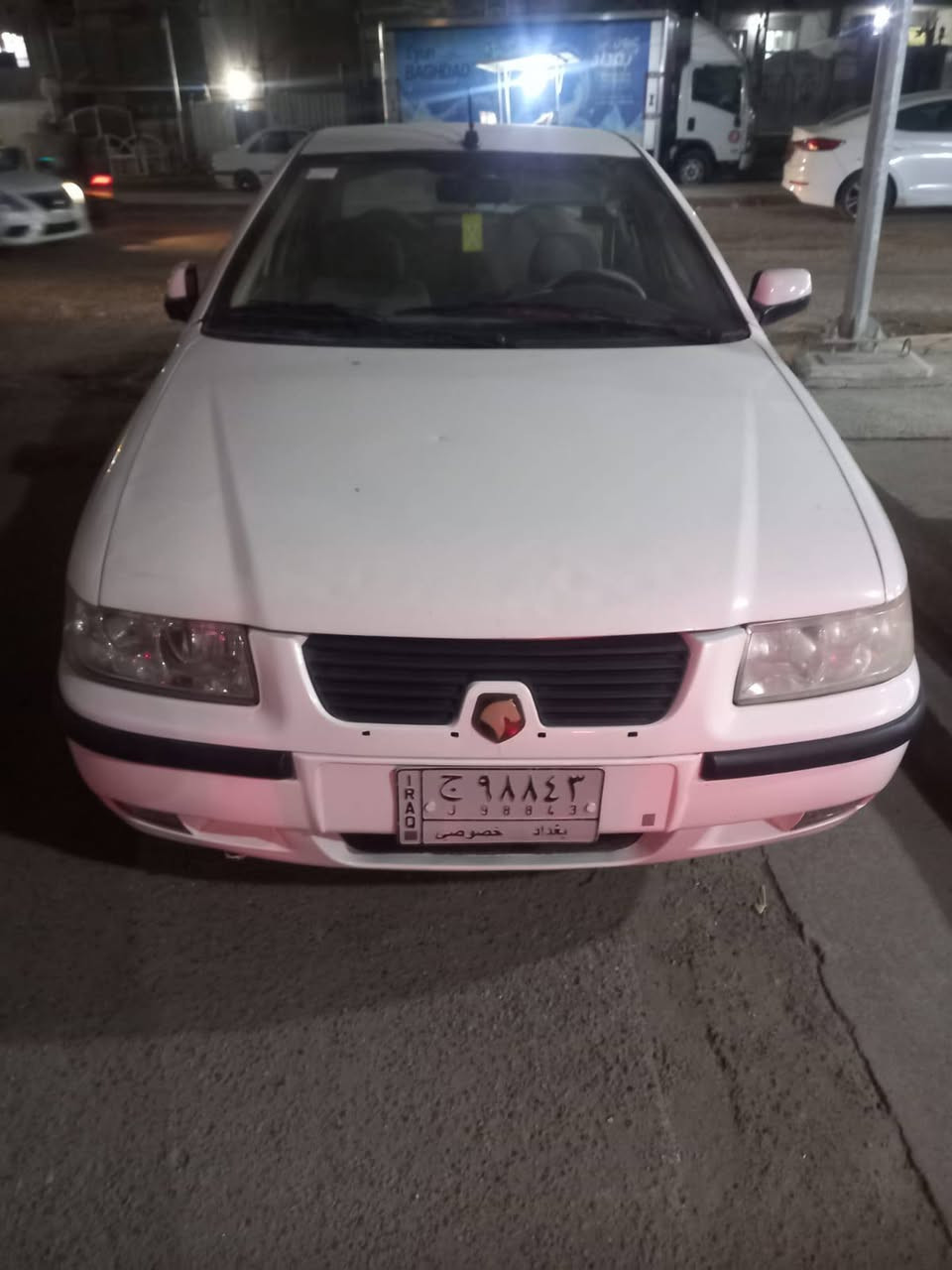 سمند موديل 2011 مشروع وطني تخم تاير ناطق تبريد ارضيات سفاري مدوشمه كل هالسياره خير من الله مكينه خير من الله السياره حلوه ونصبه سعرها 56 سياره ما تعبانه باسم ابني طالب جامعي بس يروح بيها للدوام ويرجع مركونه بالباب 24 ساعه اللي يريدها يتصل على الرقم *********** رقمها بغداد العنوان بغداد الشعب شارع الصحه
