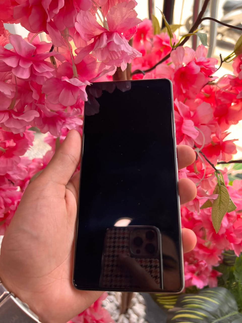 للبيع 📱
TECNO CAMON 30 نضيف جدًا واستعمال مرتب ✨
🔹 رام 8GB + توسيع 5GB
🔹 معالج Helio G99 Ultimate سريع بالسوشال والألعاب
🔹 كاميرا خلفية 50MP OIS تصوير ثابت وواضح
🔹 كاميرا أمامية 50MP للسيلفي والفيديو 🔥
🔹 بطارية 5000mAh تدوم يوم كامل
🔹 ذاكرة 256GB
🔹 الجهاز مرتب وما بي أي مشاكل
السعر 280وبي مجال بسيط حك الجيه


**إذا كنت صاحب هذا الإعلان وتريد حذفه لأي سبب، رجاءا أرسل رسالة إلى الدعم الفني**