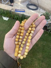 اخوان سبحة كهرب بولوني مغلف الوزن 46غرام عدد الخرز45  السعر مناسب للتو...